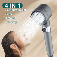 "High-Pressure 3-Mode Shower Head"